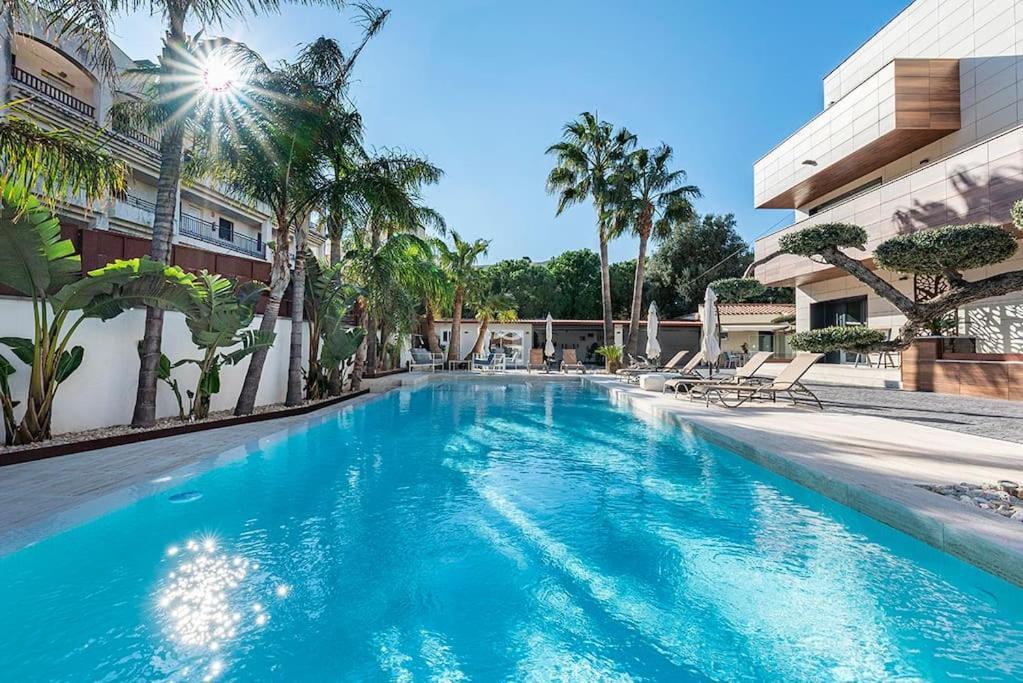 미아미플라자 Luxury Casa Con Piscina, Wifi, 150M Dal Mare 아파트 외부 사진