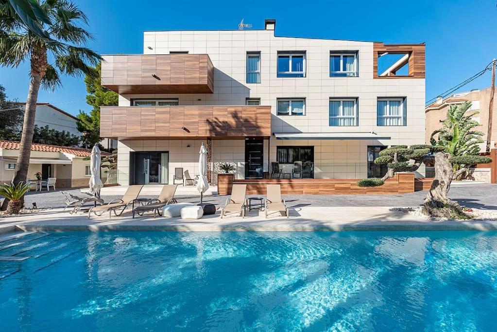 미아미플라자 Luxury Casa Con Piscina, Wifi, 150M Dal Mare 아파트 외부 사진